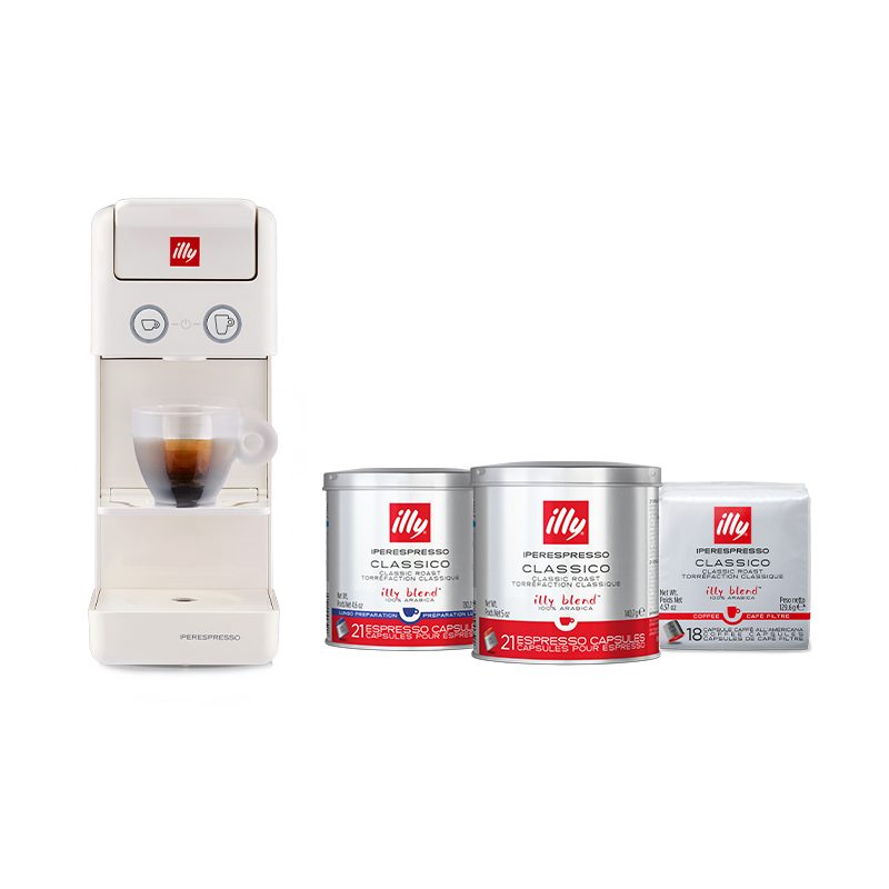 Y3.3 Espresso & Coffee Machine White